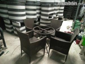 Bàn ghế cafe giá rẻ tại xưởng sản xuất HGH 008