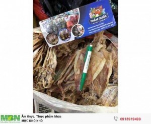 Mực khô Cà Mau loại nhỏ, sỉ ib