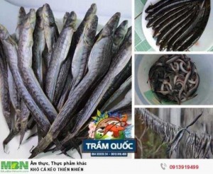 Khô cá kèo thiên nhiên, sỉ ib giá tốt