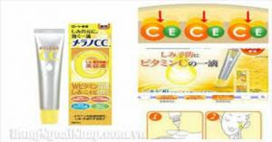 Tinh Chất Đặc Trị Nám - Tàn Nhang - Mụn Vitamin C Serum Melano CC Rohto Nhật Bản 20ml