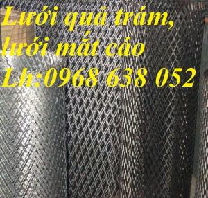 Lưới dập giãn hình thoi, lưới mắt cáo hình thoi 1ly, 2ly, 3ly mắt lưới 10x20mm, 15x30mm, 20x40mm, 30x60mm