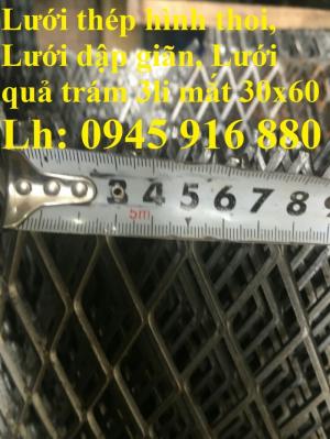 Lưới mắt cáo hình thoi, lướidập giãn hình thoi 1ly, 2ly, 3ly mắt lưới 10x20, 15x30, 20x40, 30x60, 45x90mm