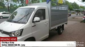 Xe tải máy xăng 750kg Veam VFT095 thùng lừng/thùng bạt/thùng kín