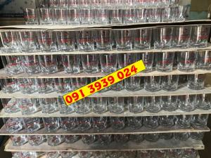 Đặt ly thủy tinh làm quà tặng, ly thủy tinh in logo