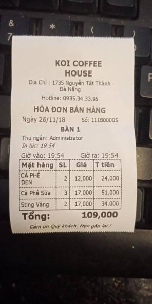 Liên hệ lắp đặt máy tính tiền cảm ứng cho Quán Trà Sữa tại Bắc Ninh
