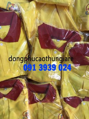 May áo thun đồng phục quán ăn, báo giá may áo thun giá rẻ, xưởng may áo thun