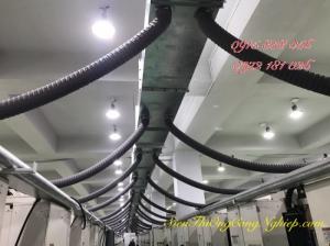 Ống thông gió bằng vải Hàn Quốc Tarpaulin phi 100