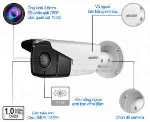 CHI TIẾT CAMERA HIKVISION DS-2CE16COT-IT5