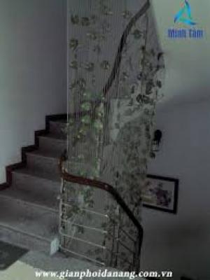 Lưới che an toàn cầu thang và trang trí