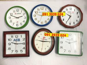 Nhận làm đồng hồ treo tường có in lấn theo yêu cầu