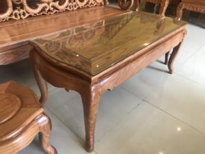 Bộ bàn ghế triện nho gỗ tự nhiên 6 món