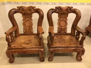 Bộ bàn ghế cột 12, 10 món