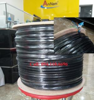 Cáp mạng TE-KRONE Cat5E CAA(Hợp kim) ngoài trời có sợi thép cường lực