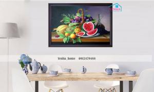 + Vải Canvas: Có độ bền cao với trọng lượng nhẹ, họa tiết in trên vải Canvas rất sắc nét, không bị ra màu khi giặt, chống thấm rất tốt.
+ Mực dầu: Cho độ bền màu cao, khi gặp nước không bị lem.
+ Hình ảnh được in ra kết hợp với vải Canvas có độ chi tiết cao.
+ Khung tranh: Làm từ nhựa Composite có tính cơ lý cao hơn nhựa thông thường, bảo vệ bức tranh hoàn thiện với khả năng chịu lực, chịu nén, uốn, chống trầy xước và chịu nhiệt rất tốt.