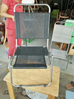 Ghế bố xếp lưới cao cấp