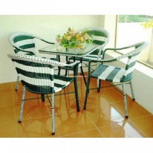 Bàn ghế mây nhựa giá tốt tại kho