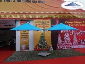 Dù lệch tâm được dùng trong sự kiện