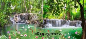 Tranh phủ kính 3d phong cảnh
