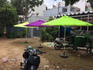Cần bán dù chính tâm tròn nhìu màu