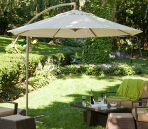 Dù lệch tâm giá rẻ cho sân vườn