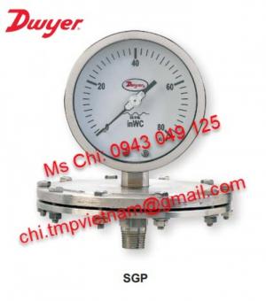 Đại lý Dwyer Vietnam – Đồng hồ đo áp suất có màng SGP-F7224N