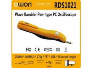 Máy hiện sóng dạng bút OWON RDS1021, 25Mhz, 1 channel, 100MS/s (Pen-type PC  Oscilloscope RDS1021)