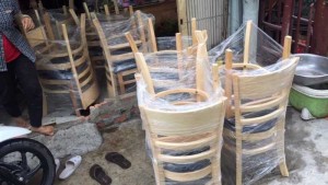 Thanh lý lô ghế gỗ giá tốt tại kho