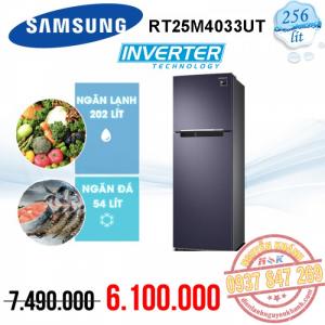 Tủ lạnh Samsung Inverter RT25M4033UT/SV 256 lít