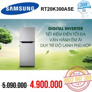 Tủ lạnh Samsung Inverter RT20K300ASE 208 lít