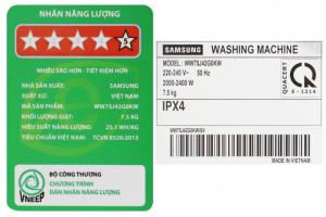 Máy giặt Samsung Inverter WW75J42G0KW/SV 7.5kg
