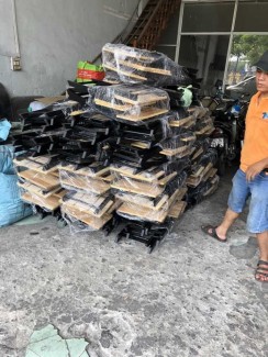 Lo ghế xếp vừa mới sản xuất