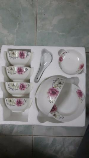 bộ chén sứ in logo làm quà tặng doanh nghiệp
