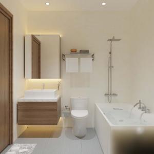 Trang bị được nhập khẩu từ ToTo Nhật Bản