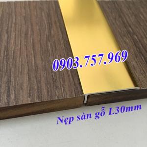 Nẹp L vàng đồng