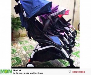 Xe đẩy cao cấp gấp gọn Baby Grace