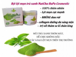 Bột Lột Mụn Dưỡng Da 2 In 1 Collagen Matcha Trà Xanh Nhật Bản