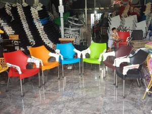 Ghế nhựa cafe giá rẻ trực tiếp sản xuất