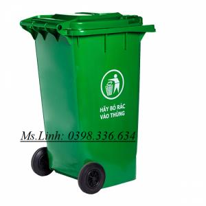 Thùng đựng rác HPDE chất lượng cao, giá tốt, giao hàng tận nơi