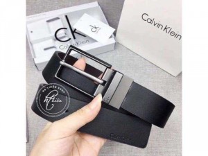 Bộ Dây Nịt Da Ck 2 Mặt Cao Cấp