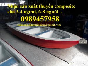 Mẫu thuyền chèo tay cho 3-5 người, cho 4-6 người mới nhất
