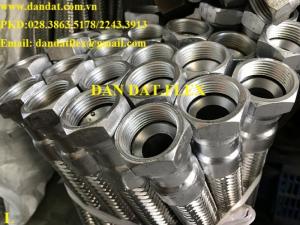 khớp nối mềm inox lắp bích
