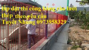 Hàng rào lưới thép phi 5 ( 50 x100), ( 50x150), ( 50 x200), ( 50 x250) , mạ kẽm nhúng nóng , sơn tĩnh điện