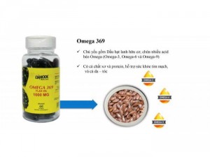 Alfa 369 (Omega 369 – Tinh dầu lanh hữu cơ 1000 mg)