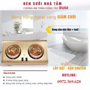 Cách chọn đèn sưởi phù hợp với diện tích phòng tắm