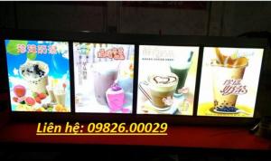 Biển hộp đèn siêu mỏng sang trọng đẹp mắt thu hút khách hàng