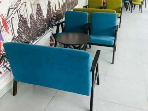 Bộ sopha gỗ bọc nệm sang chảnh rẻ đẹp