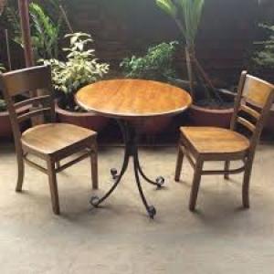 Bàn ghế gổ cafe giá rẻ tại xưởng sản xuất 00072