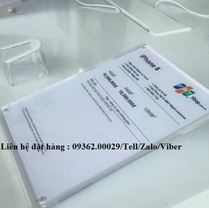 Kệ checklist gắn tường, đựng tờ rơi