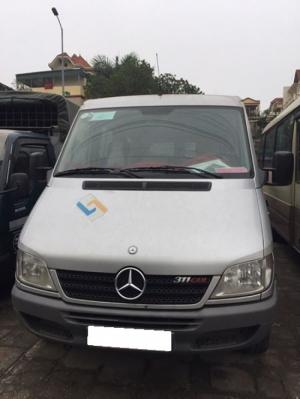 bán Mercedes Sprinter 311 2012 dầu số sàn màu bạc, 16 chỗ