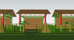 Cho thuê gian hàng chợ quê
